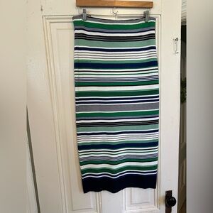 Ralph Lauren Multicolor Striped Pencil Skirt